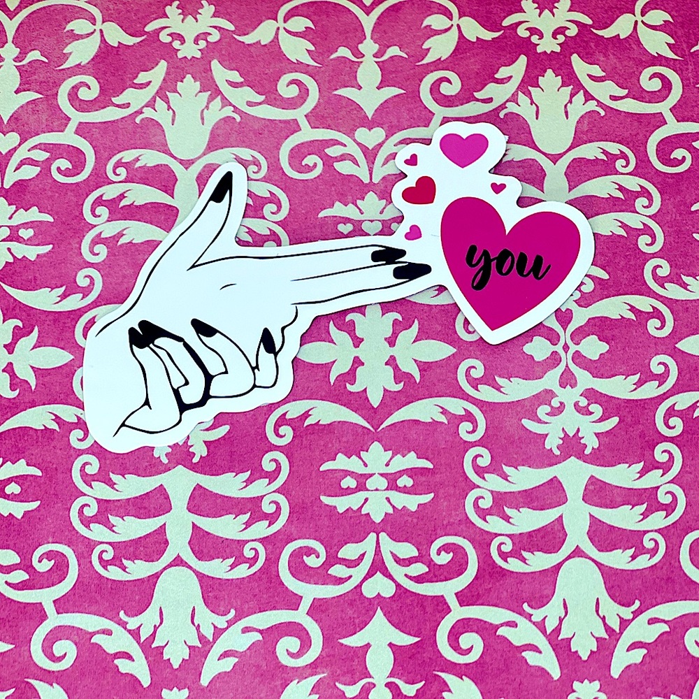 Love You Cute Lovey Sweetheart Love You Valentines Sweet Sticker